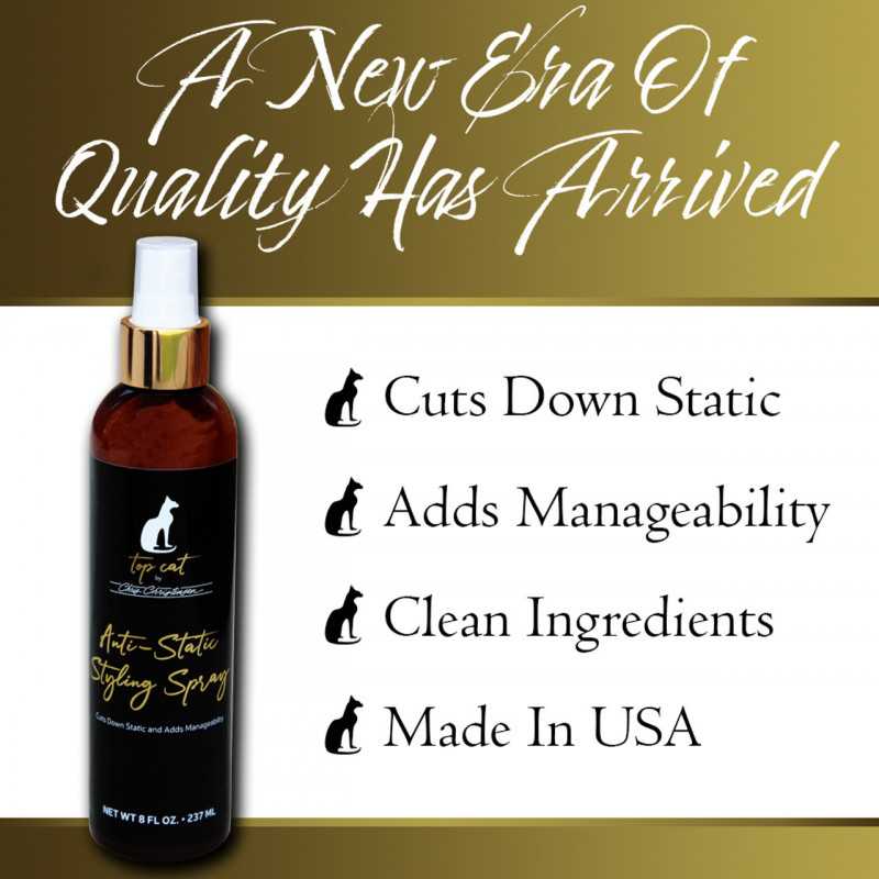 Top Cat Anti-Static Spray Chris Christensen