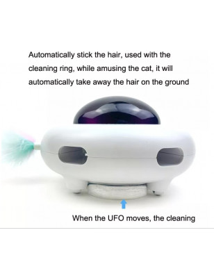 Interactive Cat Flying Saucer