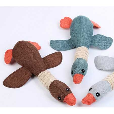 Enten-Plüsch-Hundespielzeug