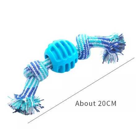 ball and rope toy