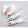 Polka Dot and Feather Mouse