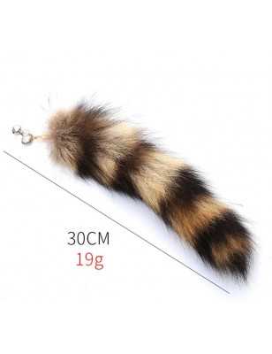Jouet queue de renard 25 cm