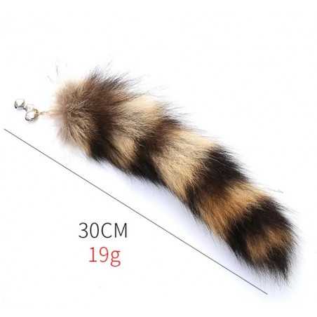 Jouet queue de renard 25 cm