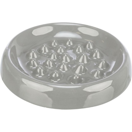 Gamelle anti-glouton peu profonde en céramique Trixie Slow Feeding