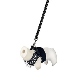 Doogy, Air mesh harness and polka dot leash set