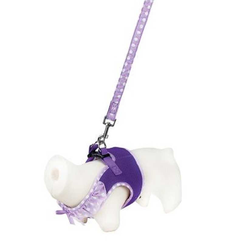 Doogy, Air mesh harness and polka dot leash set