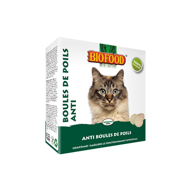 Friandises anti boule de poils Biofood pour chats