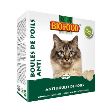 Premios antibolas de pelo Biofood para gatos