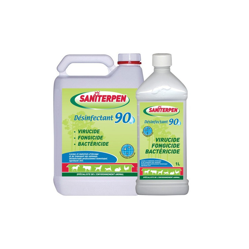 Désinfectant professionnel Saniterpen 90 Désinfectant professionnel Saniterpen 90