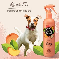 Pet Head, Pet Head spray senza risciacquo alla pesca: 300 ml