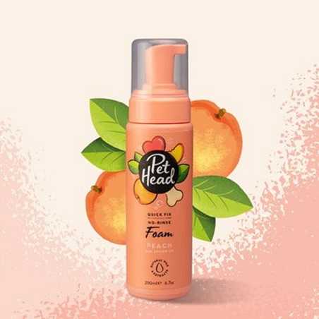 Petsafe, Pet Head Mousse al profumo di pesca: 200 ml
