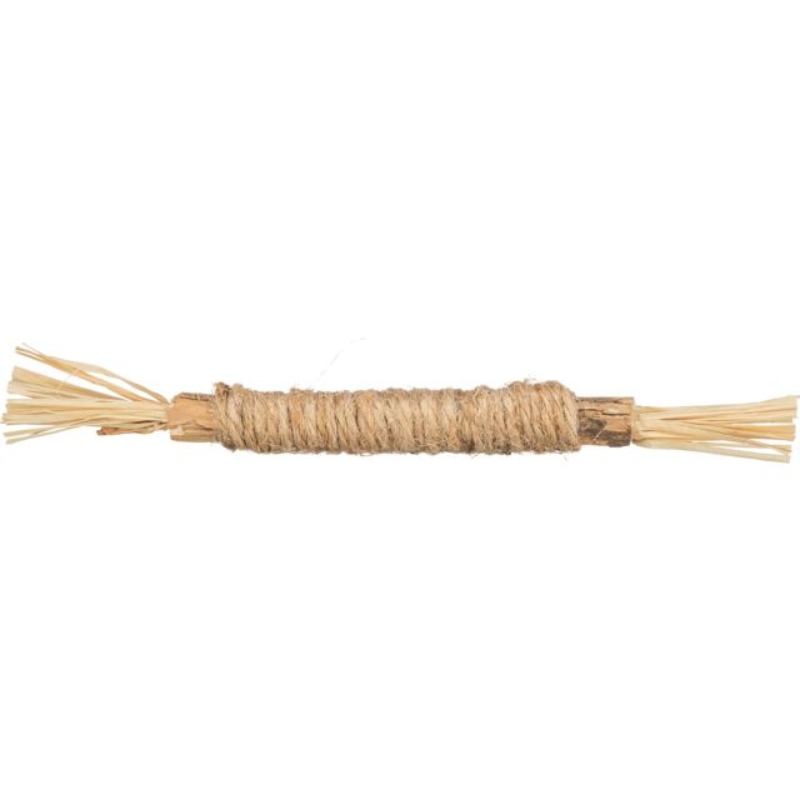 Bâtonnet de matatabi naturel avec franges en jute pour chat Trixie 42435