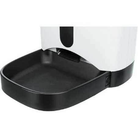 Distributeur automatique de nourriture croquettes TX8 Trixie 4,3 litres blanc et noir