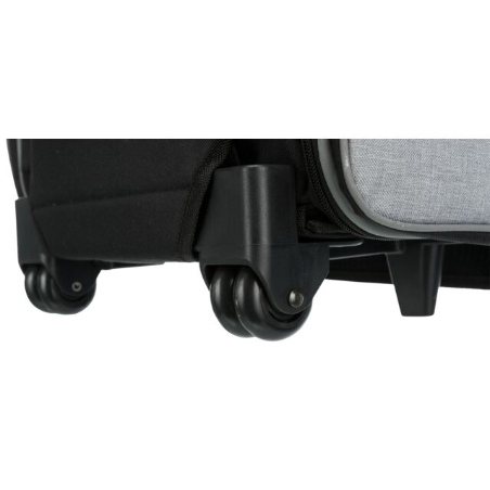 Trixie black and grey trolley and backpack carrier for small dogs