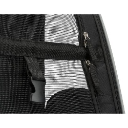 Trixie black and grey trolley and backpack carrier for small dogs