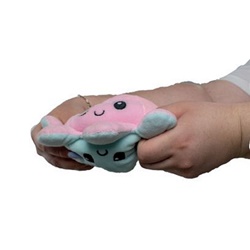 Doogy, Reversible octopus soft toy: 19 cm