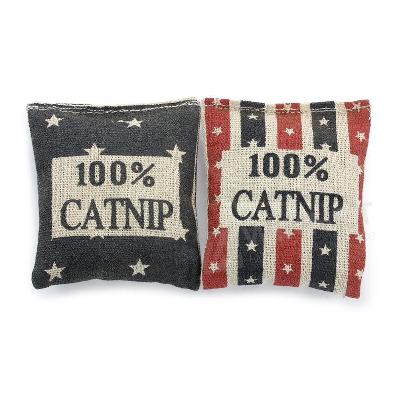Toys with catnip, catnip