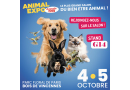 TIENDA DE BELLEZA PARA MASCOTAS en Animal Expo 2025 – Stand G14 en Parc Floral
