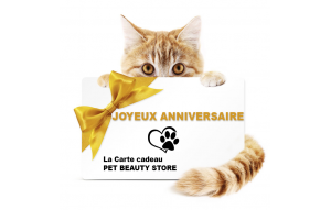 
			                        			Carte cadeau Anniversaire